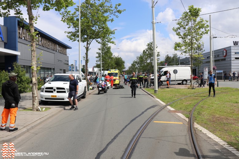 Postbezorgster ernstig gewond na ongeluk De Werf