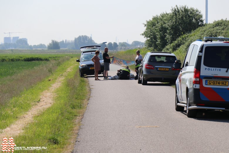 Vrouw gewond na onwelwording