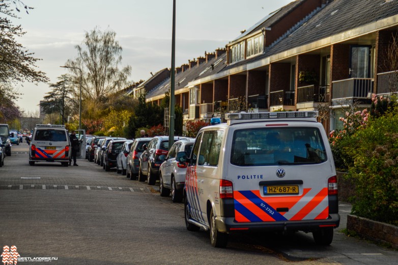 Aanhouding na instap politie in woning