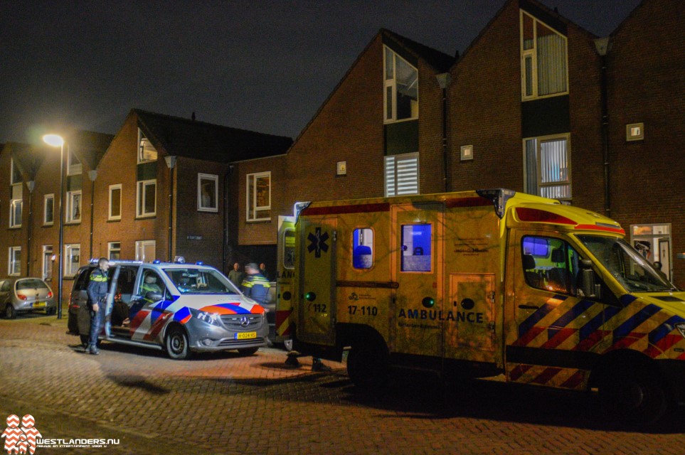 Medische noodsituatie in Maassluis