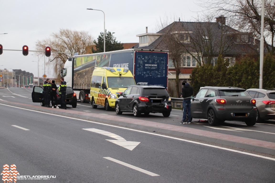 Ongeluk op de Burgemeester Elsenweg