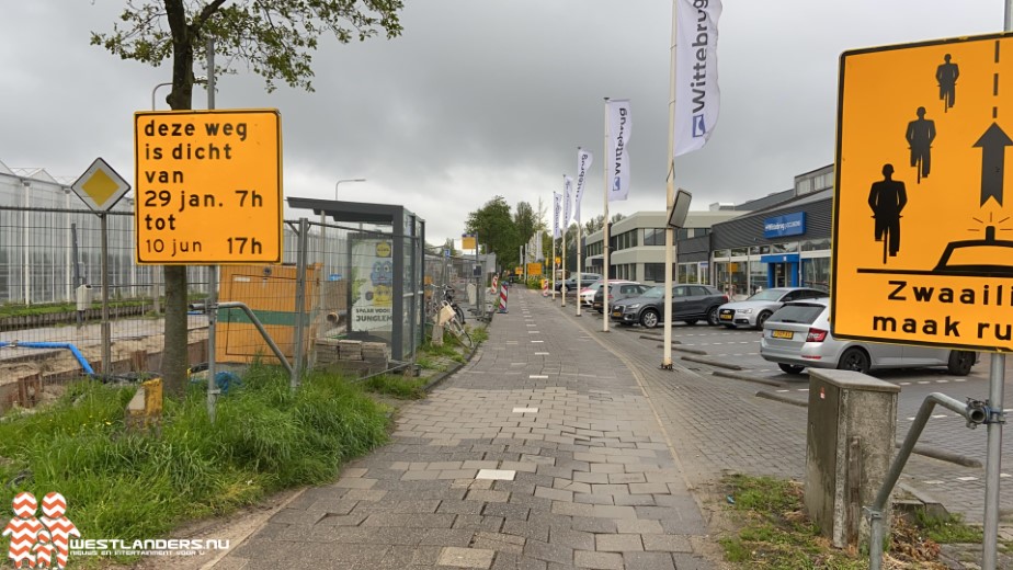 Collegevraag inzake opknappen fietspad bij Nieuweweg