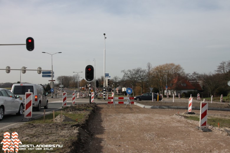 Weekendafsluiting fietspad bij de Woudseweg