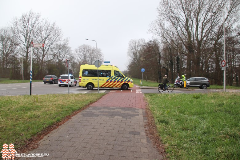 Fietsster licht gewond bij ongeluk Groenepad