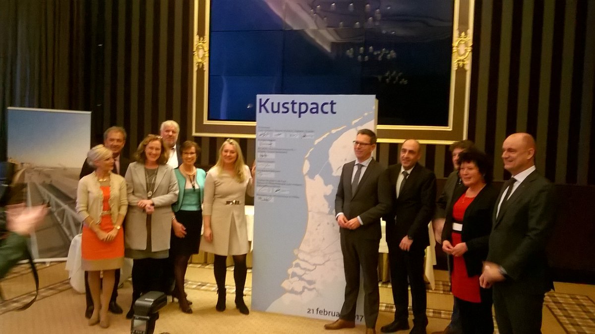 Nieuw kustpact door 60 partijen getekend