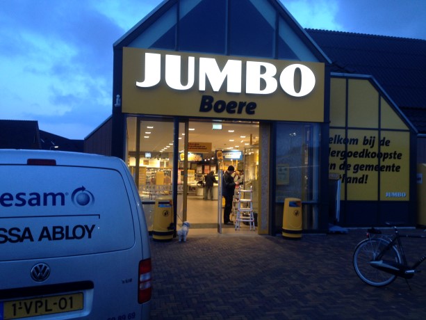 Tweede inbraakpoging bij Jumbo Poeldijk