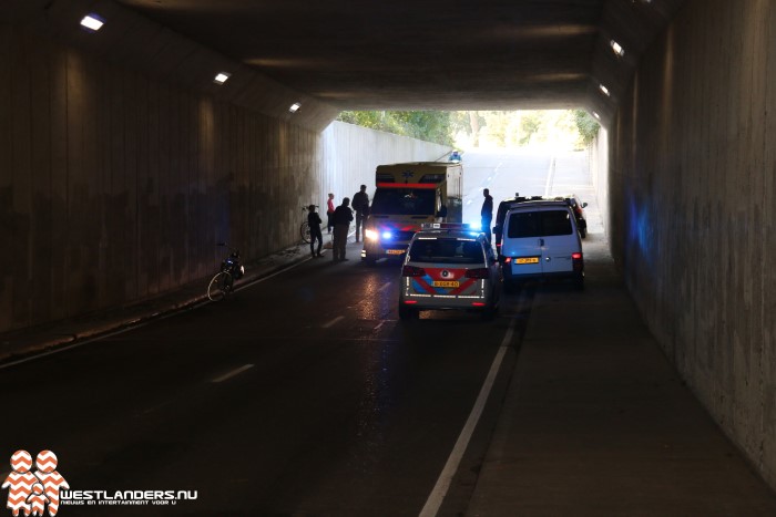 Traumahelikopter naar fietsongeluk Westgaag