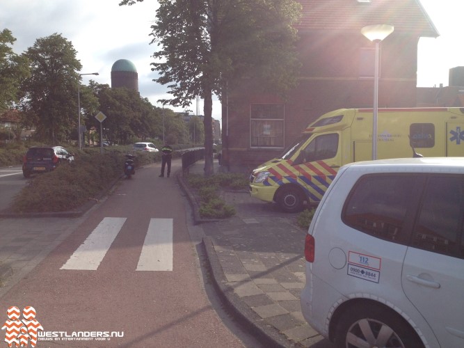 Fietsster gewond door inhaalmanoeuvre