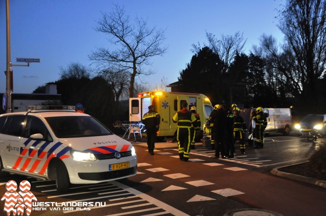 Fietser ernstig gewond bij ongeluk Zwartendijk