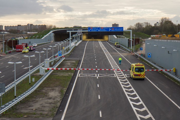 Laatste weekendafsluiting verlengde A4 Delft-Schiedam