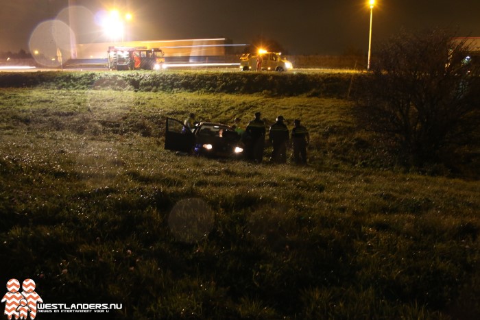 Bestuurder onwel in auto