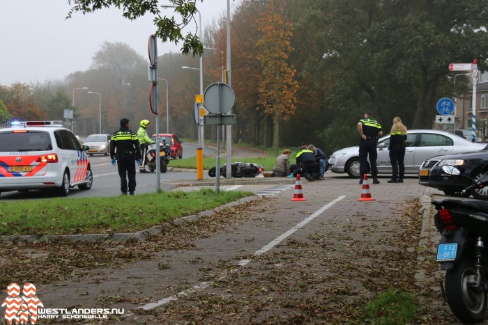 Scooter aangereden op Poeldijkseweg