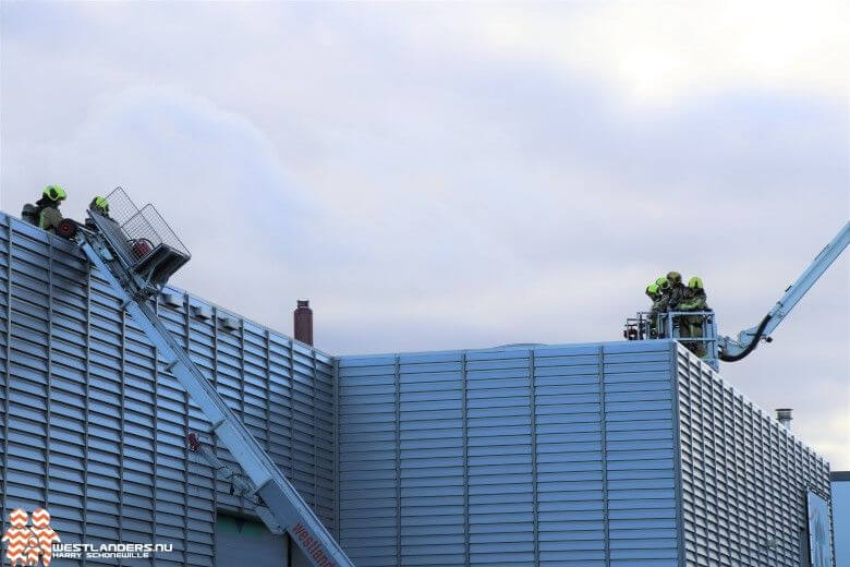 Middelbrand bij bedrijf Klopperman