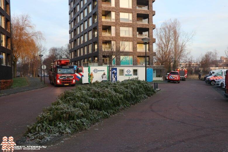 Scooter te water bij Menno ter Braakstraat