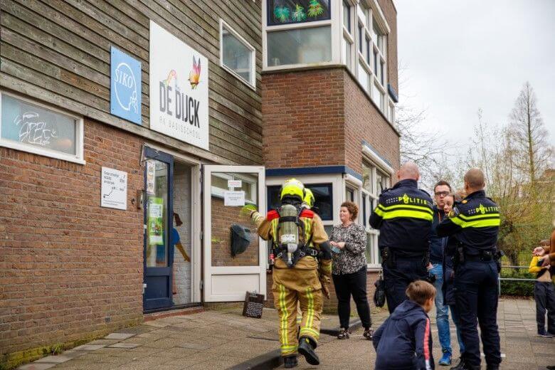 Basisschool ontruimd na binnenbrand