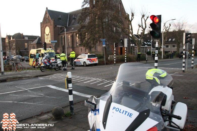 Fietser gewond bij ongeluk Schoolstraat