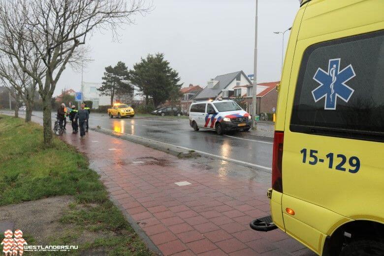 Ongeluk op fietspad langs de N211