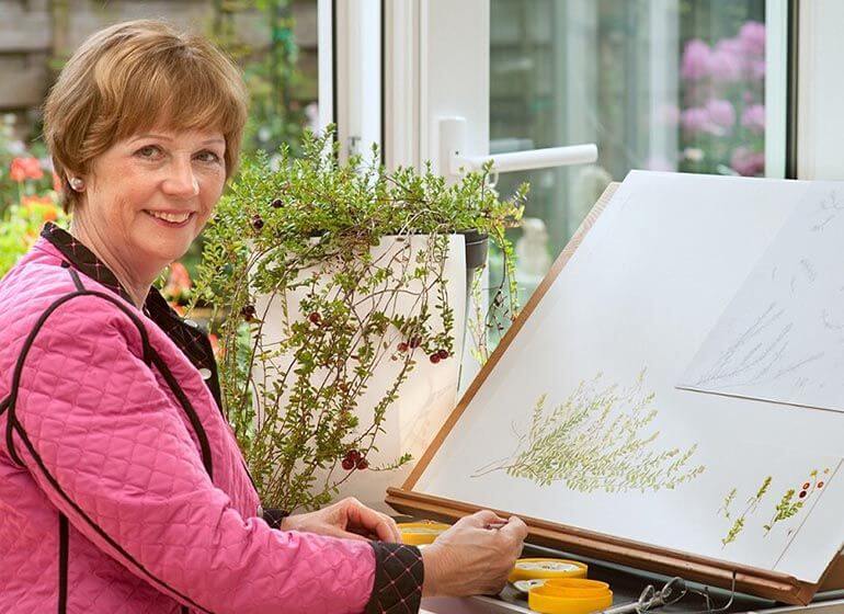 Workshop Botanisch tekenen vrijdag 15 juli op Sonnehoeck