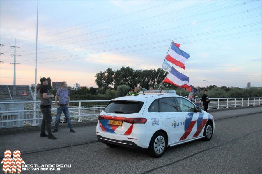 Demonstratie woensdagavond bij de A4