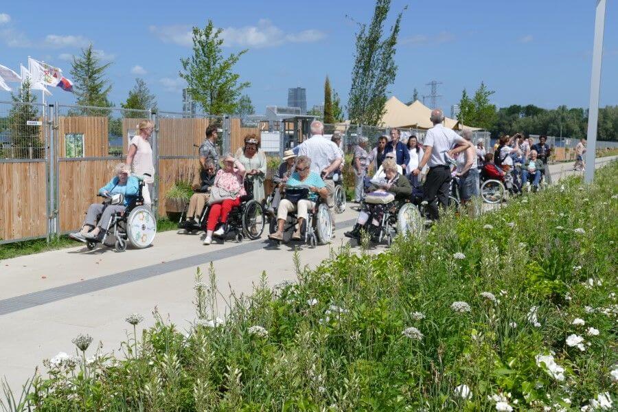 De Zonnebloem had de wagen volgeladen