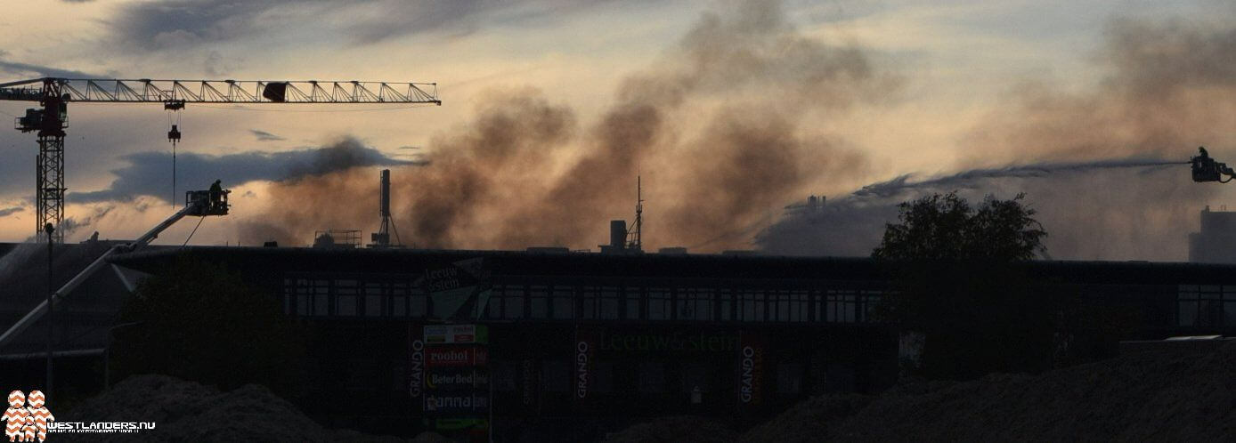 Zeer grote brand aan de Leeuwenstein