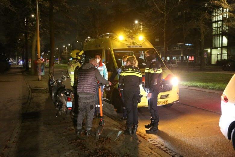 Aangezichtsletsel na val met elektrische step