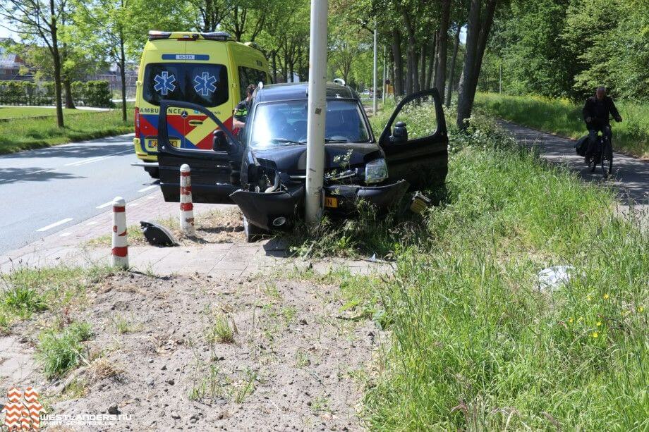 Automobilist onwel op de Madepolderweg