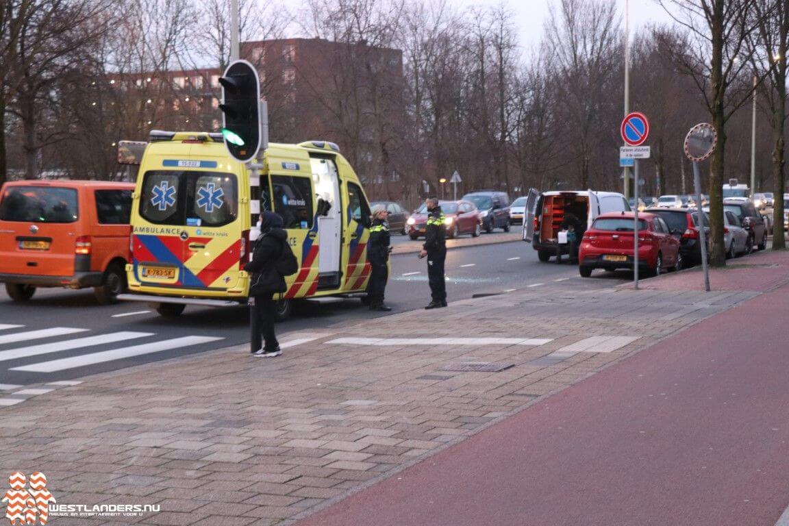 Kop-staart ongeluk aan de Erasmusweg