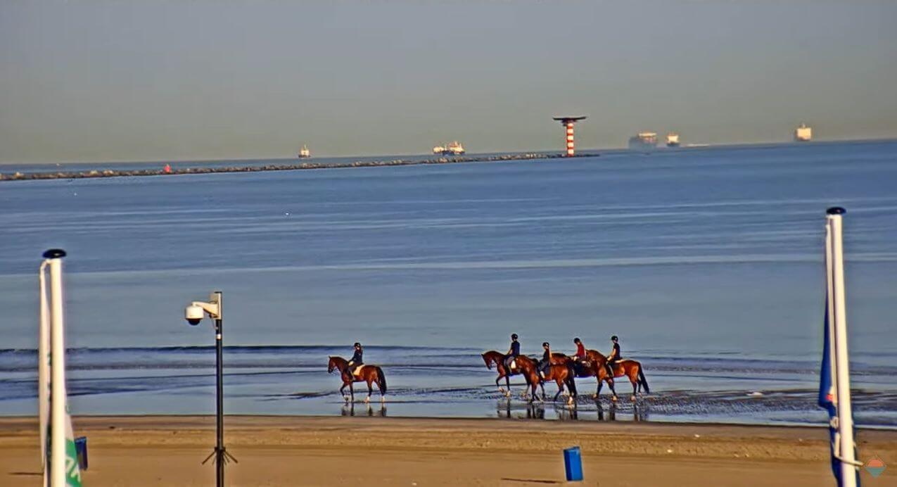 Zeer warm strandweer voor komende dagen