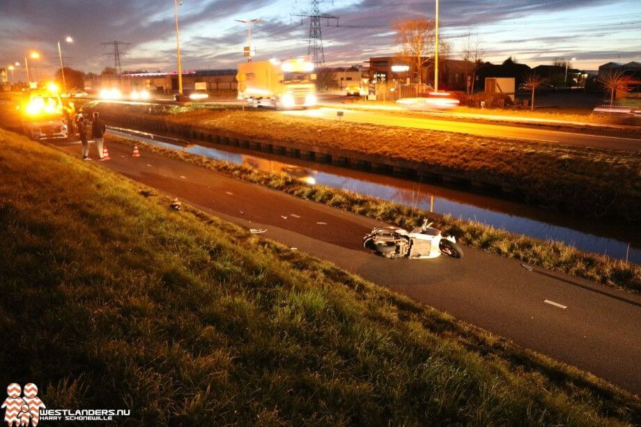 Licht gewonden bij ongeluk Overtoomsepad