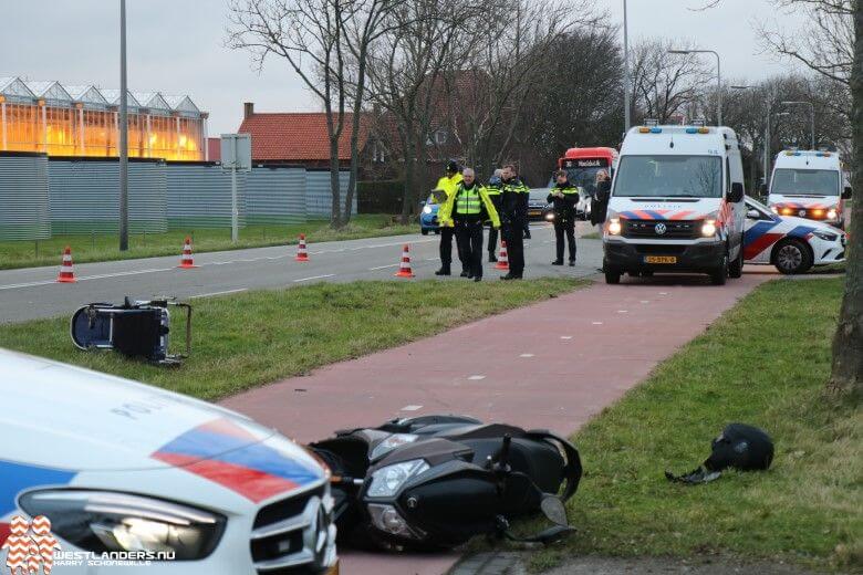 Baby gewond na ongeluk Middel Broekweg