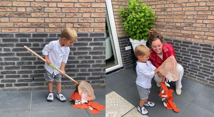 De eerste Montessori leerling kan op ontdekking!