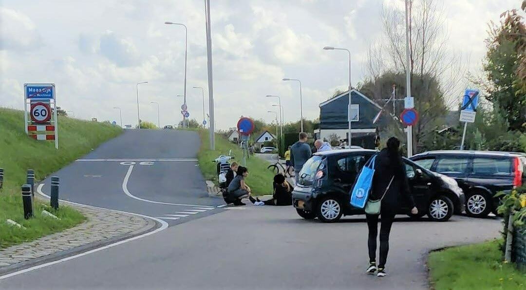 Meerdere verkeersongelukken op de zondagmiddag