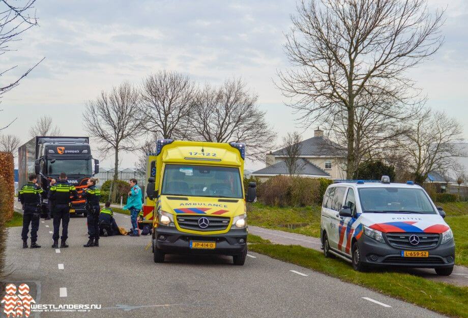 Gewonde bij ongeluk bij  Herenwerf