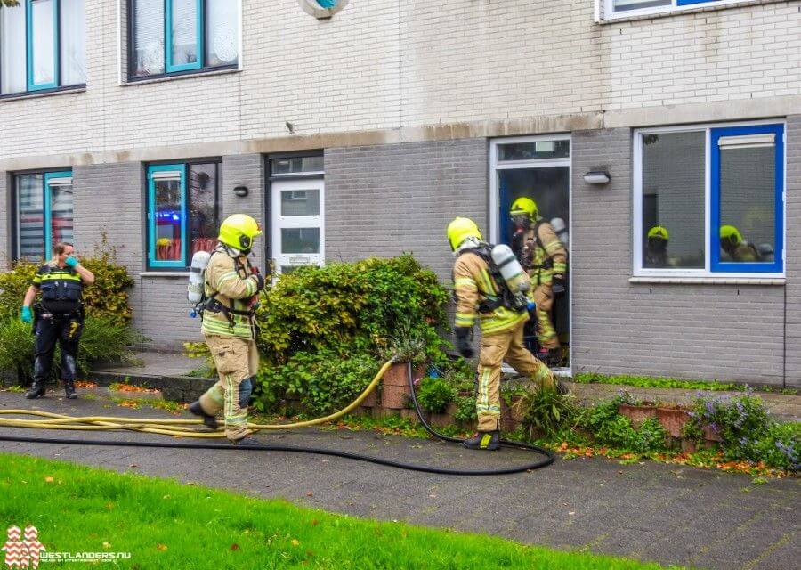 Middelbrand aan de Kopermolen