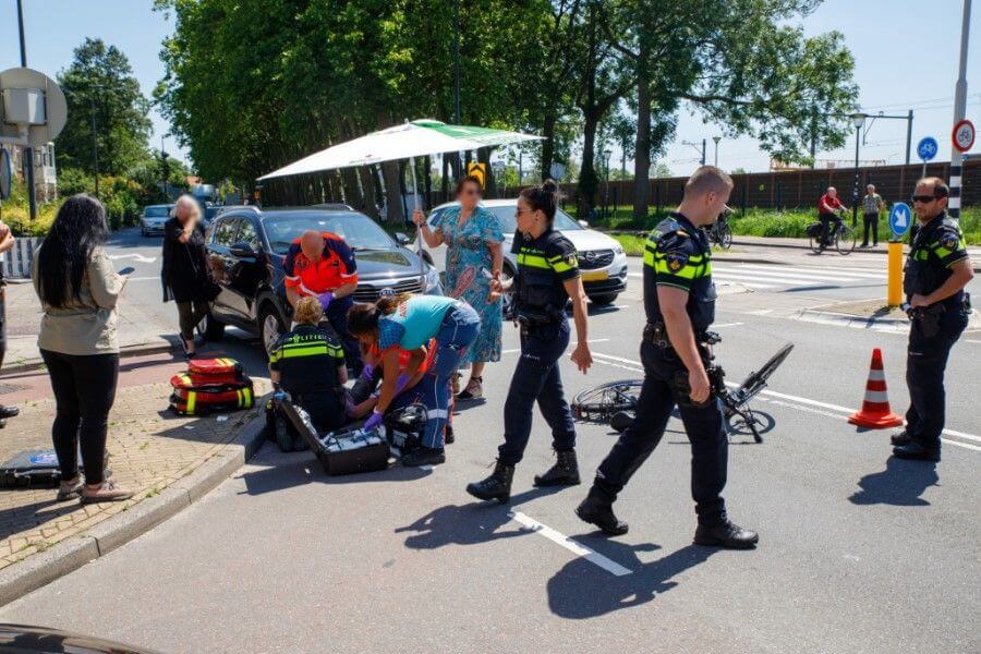 MMT inzet voor ongeluk met fietser