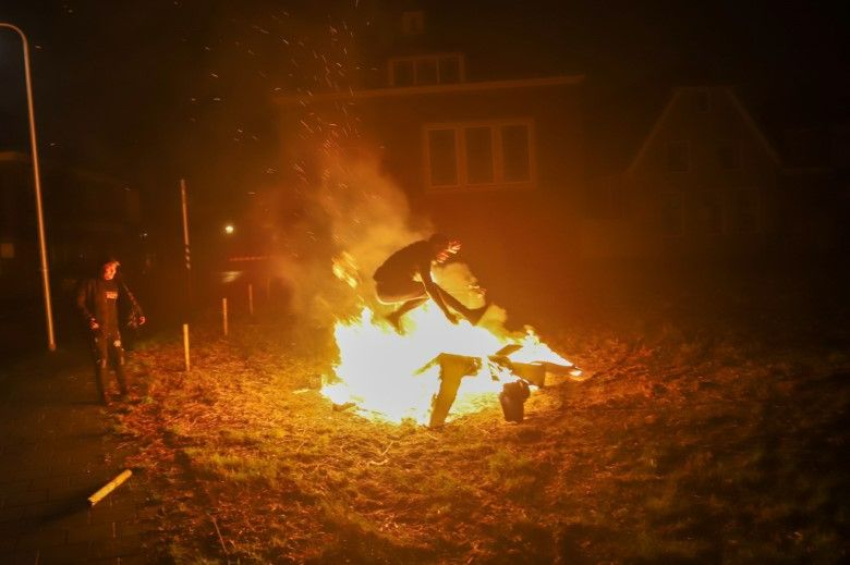 Drukke jaarwisseling voor de hulpdiensten in Maassluis