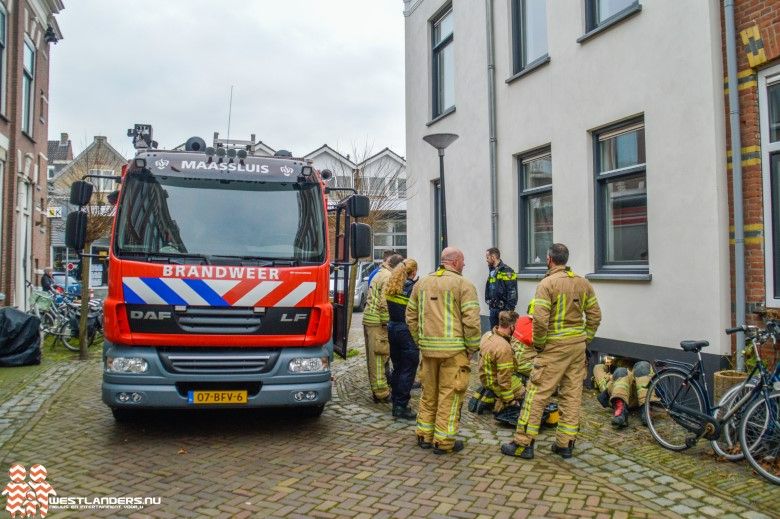 Brandweer inzet na wateroverlast in woning