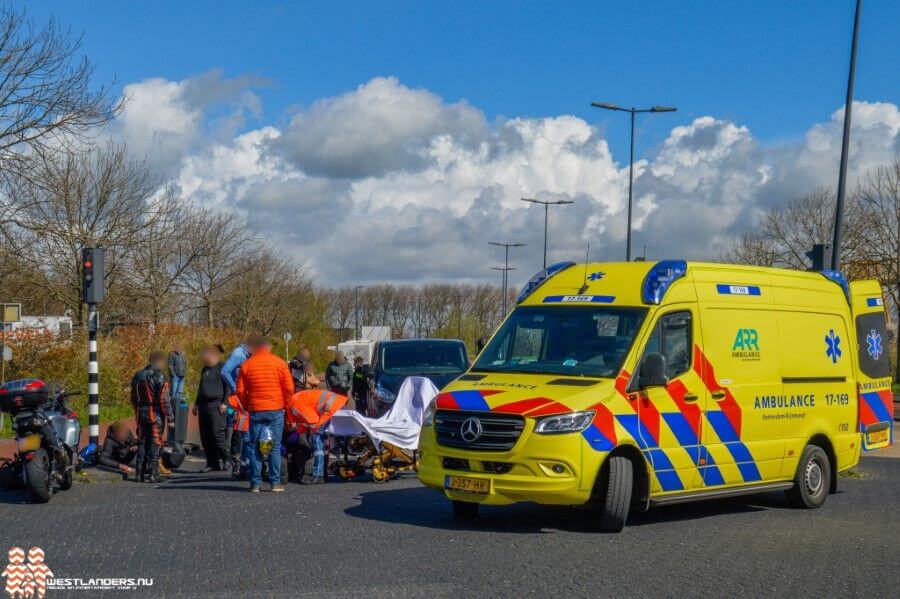 Twee gewonden na ongeluk met motorrijders