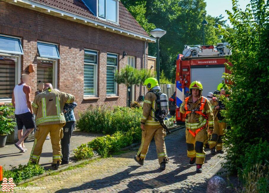 Binnenbrand aan de Tulpstraat