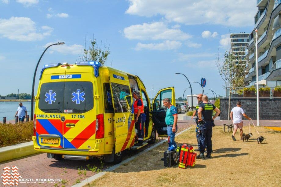 Medische noodsituatie in speeltuin