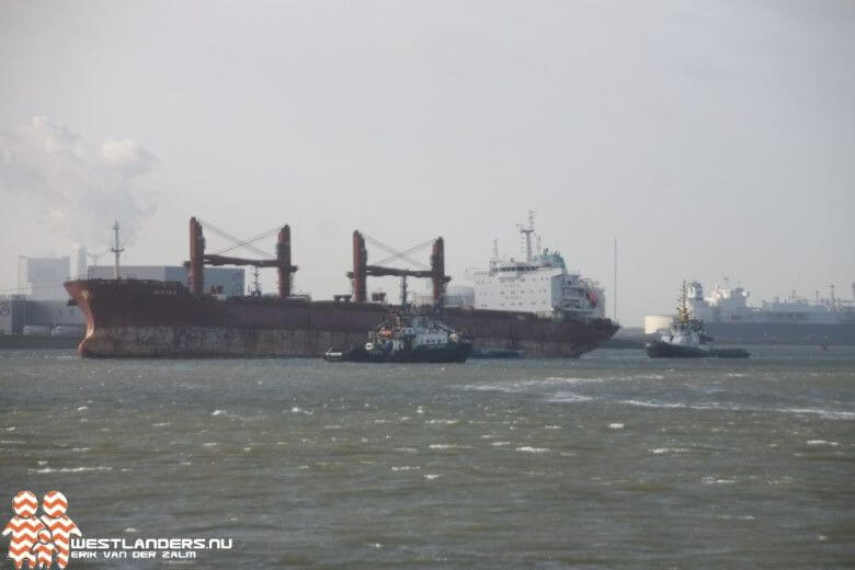 Vrachtschip Julietta D bij Maasvlakte  gearriveerd