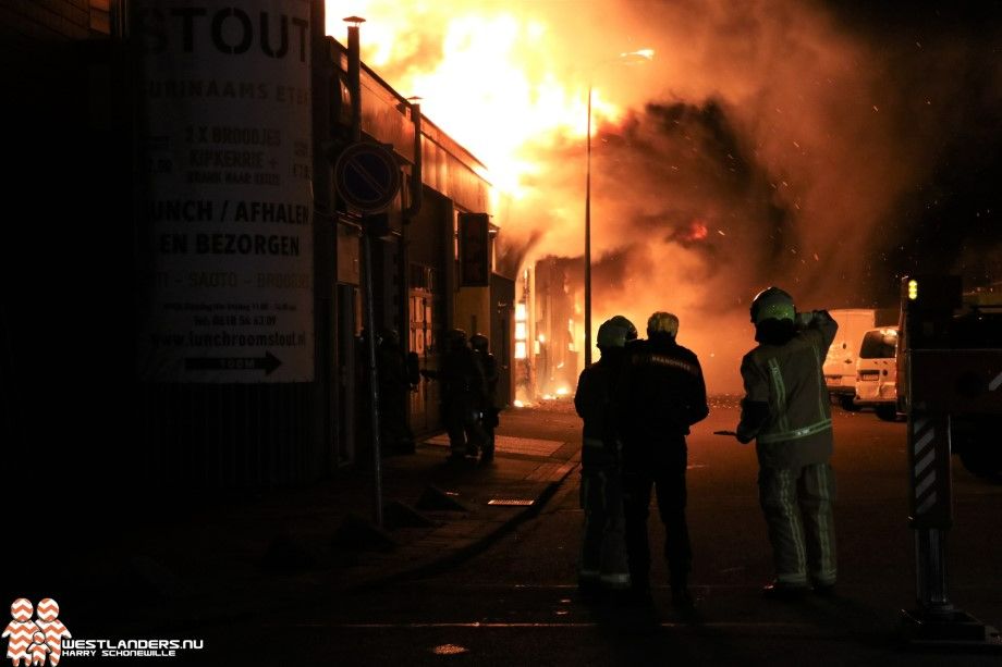 GRIP 1 brand aan de Van Gijnstraat