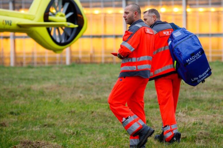 Traumateam Rotterdam start proef met hart-longmachine