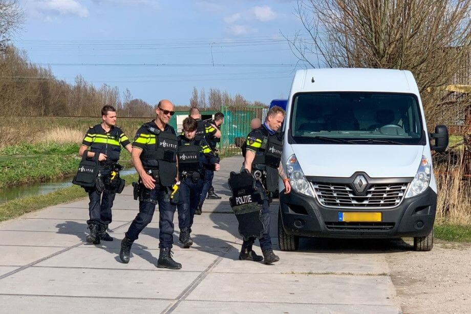 Inzet politiemacht na melding vuurwapen Groeneweg