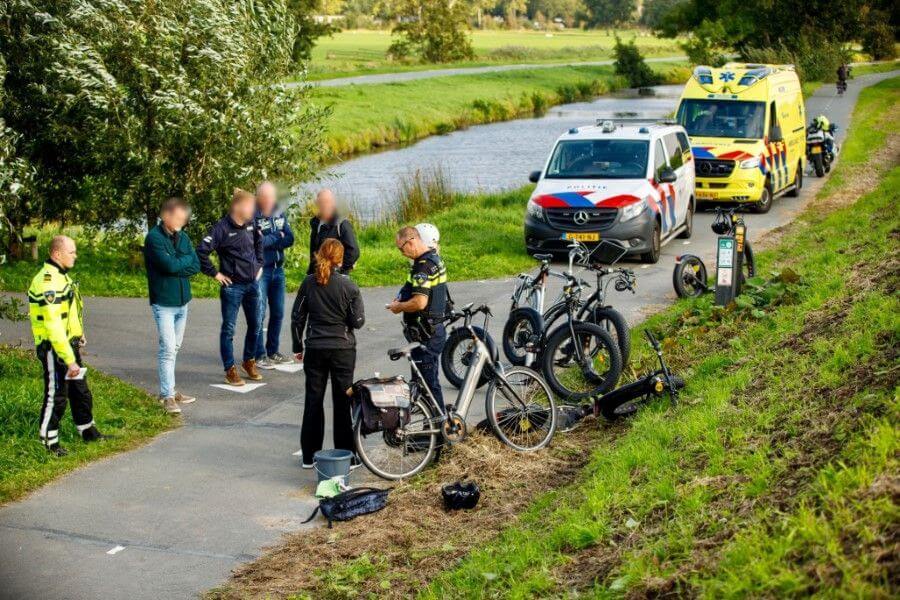 Gewonde na botsing tussen fietser en E-Kick step