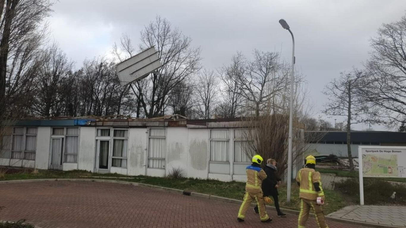 Stormschade in regio Westland