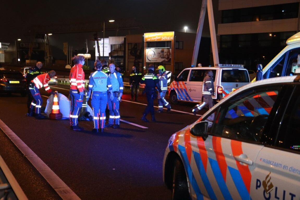 Man overleden bij ongeluk Beneluxtunnel