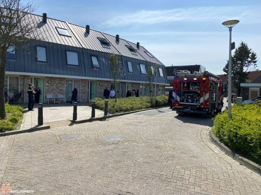 Keukenbrand in woning aan de Van Ostade