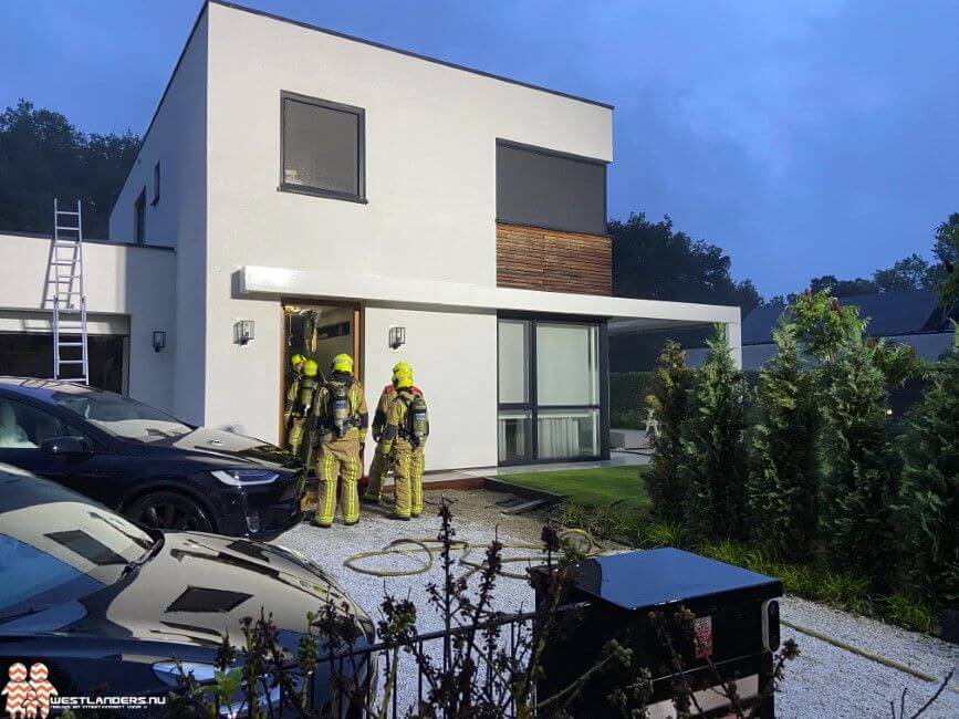 Middelbrand in woning aan de Gravin Margarethalaan